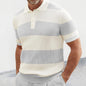 Summer Lapel Sweater Short Sleeve